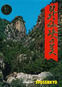 JUEGO VINTAGE DE 8 POSTALES GRANDES SIN USAR - SYOSENKYO - PARQUE NACIONAL - JAPÓN - Imagen 1 de 11