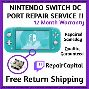 UK's BEST Nintendo Switch Switch Lite Charging Port USB-C Repair No Fix no Fees - Picture 1 of 3