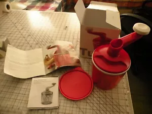 Tupperware Whip 'N Prep Chef ROT BRANDNEU IN BOX - Bild 1 von 4