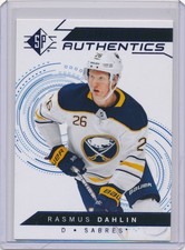 2018-19 SP Authentics Retail Blue Rasmus Dahlin #120 Rookie