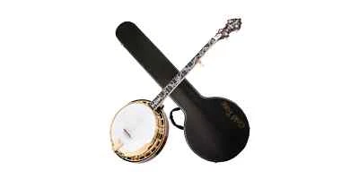 GOLD TONE OB-300 LEFTY  Orange Blossom Banjo "The Gold-Plated Beauty" with Case - Image 1 of 3