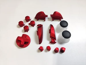 Red Velvet Buttons with thumbsticks for Nintendo Switch Pro Controller - Picture 1 of 3