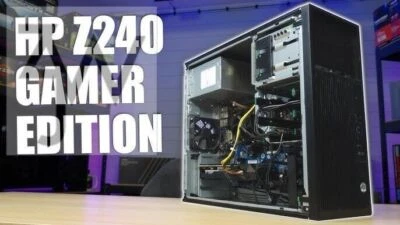 HP Gaming PC Desktop Computer Town i7 up to 64GB RAM 2TB SSD RX580 Win11 WIFI - Image 1 of 4