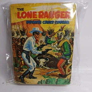 The Lone Ranger Outwits Crazy Cougar 1968 Whitman A Big Little Book # 2013 - Picture 1 of 2