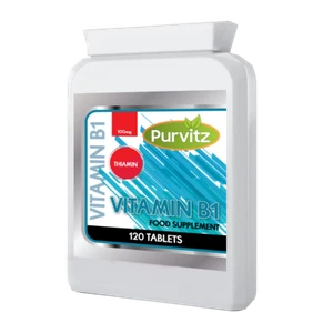 Vitamina B1 100 mg Tabletas 100% Vitaminas Esenciales Tiamina Tiamina Alta Fuerza - Imagen 1 de 1