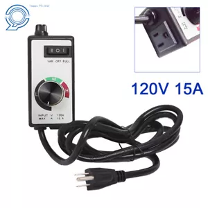 Universal Speed Controller Router Fan Variable Electric Motor Rheostat AC 120V - Picture 1 of 9