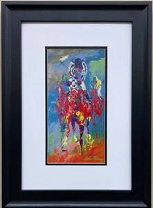 LeRoy Neiman ""Secretariat B"" NUEVO ENMARCADO PERSONALIZADO Arte Carrera de Caballos Triple Corona Derby - Imagen 1 de 3