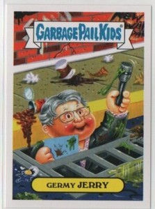 Topps Garbage Pail Kids Prime Slime Trashy TV Germy Jerry Springer Talk Show 3a