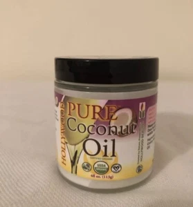 Hollywood Beauty Pure Organic Coconut Oil - 4 oz (113 g) - Picture 1 of 4