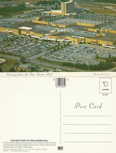 Continental Postcard -  Greetings Four Seasons Mall   Greensboro, NC    Unposted - Picture 1 of 1