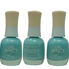 Gel Effect By Nina Ultra Pro Nail Lacquer in Color Mykonos #709181 3 Bottles