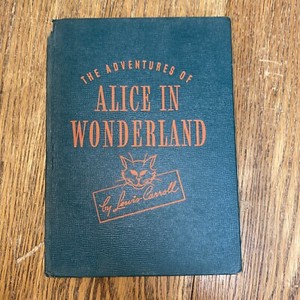Lewis Carroll Whitman Pubs The Adventures of Alice In Wonderland Vintage 