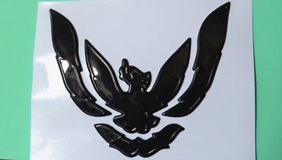 Nuevo Pontiac Firebird 1993-1994-1995-1996-1997 parachoques-emblema nariz-insignia-negro Foto 1 de 3