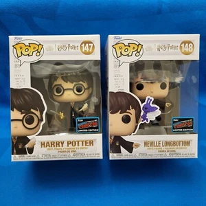 NYCC 2022 *OFICIAL* FUNKO POP! ESPADA HARRY POTTER Y FONDO LARGO NEVILLE - Imagen 1 de 9