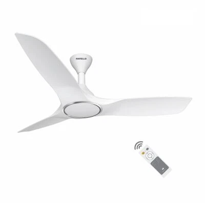 Havells 1200mm (47") Stealth Air BLDC Ceiling Fan with Remote 220V (Pearl White) - Image 1 of 4