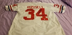 Pittsburgh Steelers Andy Russell White AUTOGRAPHED Pro bowl # 34 JERSEY - Picture 1 of 6