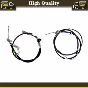 2 Rear Parking Brake Cable For Toyota Highlander AWD 2.4L 2003 2002 2001 - Picture 1 of 12