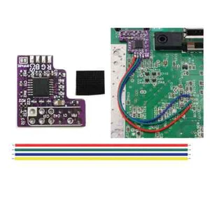 Mod PCB N64 RGB con amplificador THS7374 para consola N64 NTSC para juego Nintendo 64 NTSC - Imagen 1 de 12