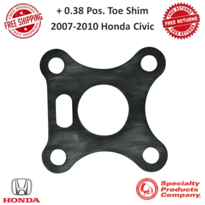 SPC производительность носок Shim + 0,38 градуса изменение для 07-10 Honda Civic #71643 - Изображение 1 из 4