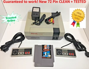 Nintendo Entertainment System NES Console NES-001 Super Mario RESTORED CLEAN - Picture 1 of 4