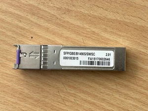 ADVA SFP/GBE/B1490S/SM/SC SFP Transceiver Module ADVA 0061003015 GBIC (Inc VAT) - Picture 1 of 9