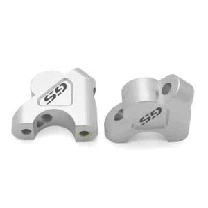 Handlebar Risers For BMW R1200GS LC 1200AD -2017 Handle Bar Raised Mounts Clamp - Picture 1 of 12