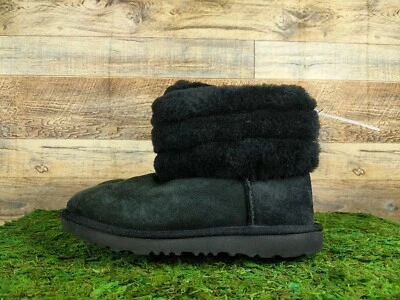 UGG BIG KIDS PELUSA MINI ACOLCHADO - 1103612K - Negro - talla 4 Foto 1 de 4