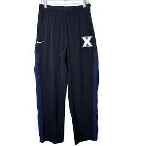 Pantalones Nike Xavier Mosqueteros Para Hombre XL Negro Azul Completo Snap Breakaway Calentamiento - Imagen 1 de 20