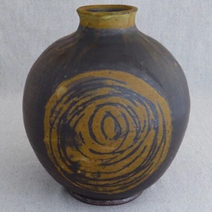 Vintage Mid Century Minoru Nojima Berkeley California Studio Pottery Vase 10¼” - Picture 1 of 8