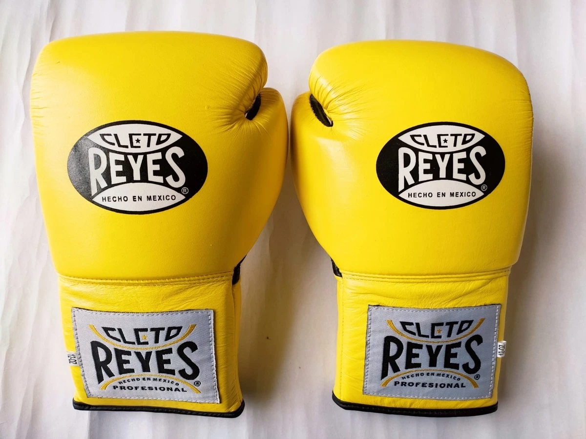 CLETO REYES イエロー ボクシンググローブ　10oz Traditional Training Gloves Cleto Reyes