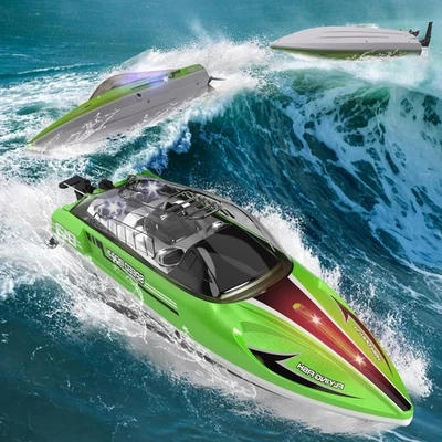 Pengbu Rc Speed Boat 1:16, 28km/h, 2 Akkus, Wasserdicht, Pool Spielzeug ab 6 J. - Bild 1 von 4