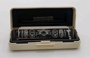 VINTAGE HOHNER MARINE BAND HARMONICA No.1896 KEY OF F, MINT CONDITION ORIGINAL CASE  - Bild 1 von 10