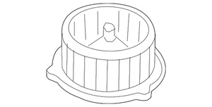 Genuine Subaru Blower Motor 72223FJ001 - Picture 1 of 4