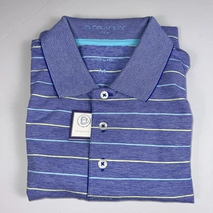 NEW B. DRADDY Men’s Medium Pima Cotton Stretch Golf Polo ✅ No Club Logos - Picture 1 of 4