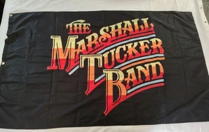 Vintage selten The Marshall Tucker Band Flagge Banner Wandbehang 36"x61" doppelseitig - Bild 1 von 6