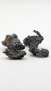 Acanthite Ps. Argentite, Fine Mineral Thumbs, Silver King Mine, Pinal County, AZ - Picture 1 of 9