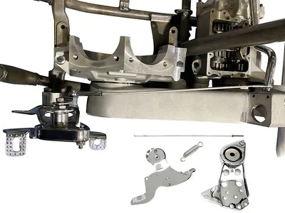 Kit de embrague basculante cromado para Harley Davidson Foto 1 de 4