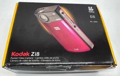 Kodak Zi8 Pocket Video Camera Camcorder - Image 1 of 4