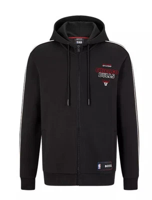 NUEVO Hugo Boss X NBA Chicago Bulls Hombre’s Sudadera con Capucha con Cremallera Talla XL NUEVO SIN ETIQUETAS Agotado Foto 1 de 4