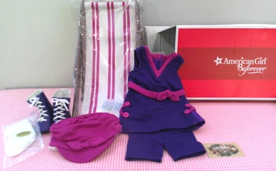 NUEVO EN CAJA American Girl Doll Rebecca's Seashore Set, 2015 Edición Especial Set Foto 1 de 4