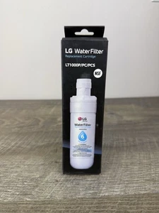 Refrigerator Replacement Sealed LG Water Filter LT1000P NSF42 New - Picture 1 of 6