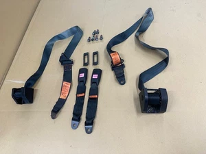 Ford Escort mk2 Rear Seat Belts, suit all saloon models, sport/harrier/ghia etc - Picture 1 of 6