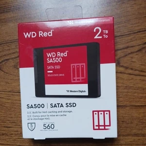 WD Red® SA500 NAS SATA SSD, 2TB, 2.5" WDS200T2R0A - Picture 1 of 2