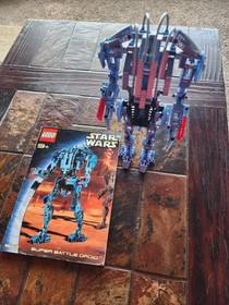 Vintage 2002 LEGO Star Wars Super Battle Droid 8012 Retired Set 
