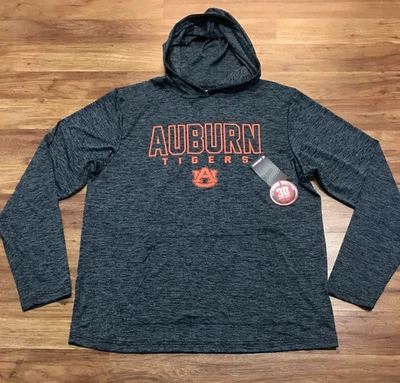 MENS L - NEW Colosseum NCAA Auburn Tigers Space Dye Pullover Hoodie Shirt - Image 1 of 4