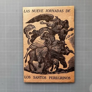 19th Century Posadas Booklet W/Engravings By Antonio Vanegas Arroyo Printshop - Picture 1 of 8