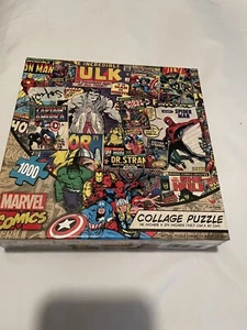 Marvel Comics Photo Collage 1000 Piece Jigsaw Puzzle 18inx24in Brand New - Picture 1 of 5