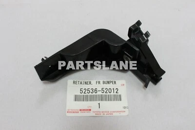 Retenedor lateral parachoques delantero izquierdo genuino Toyota Echo NCP13 OEM 52536-52012 Foto 1 de 2