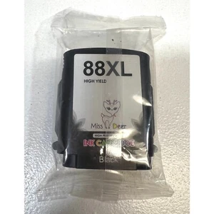 Miss Deer 88XL Black Ink Cartridge High Yield High Performance - Picture 1 of 3