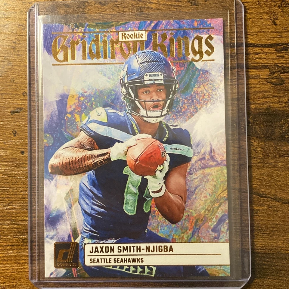 Jaxon Smith-Njigba [RC] - 2023 Panini Donruss - Rookie Gridiron Kings #RGG -7  - Image 1 of 2